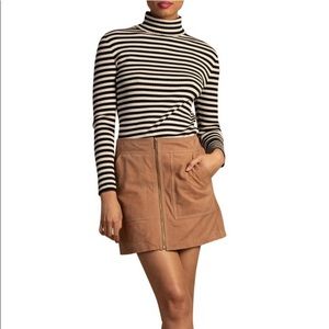 Trina Turk suede skirt